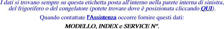 I dati si trovano sempre